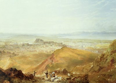 Ansicht von Edinburgh vom Arthur
